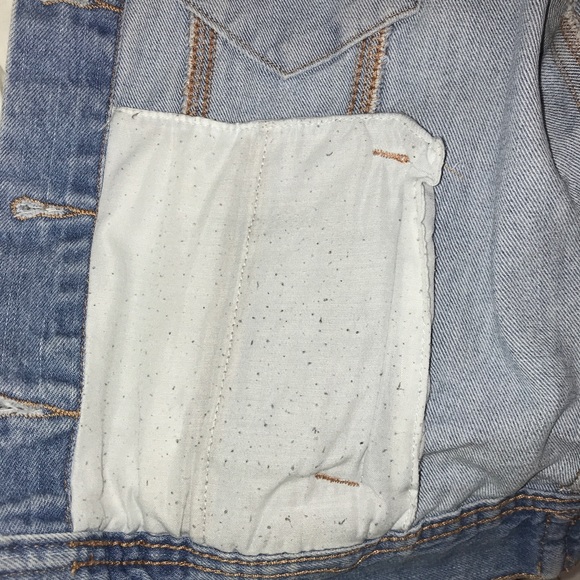 Streetwear Society Denim Blue Patches Crop Jacket - Picture 11 of 16